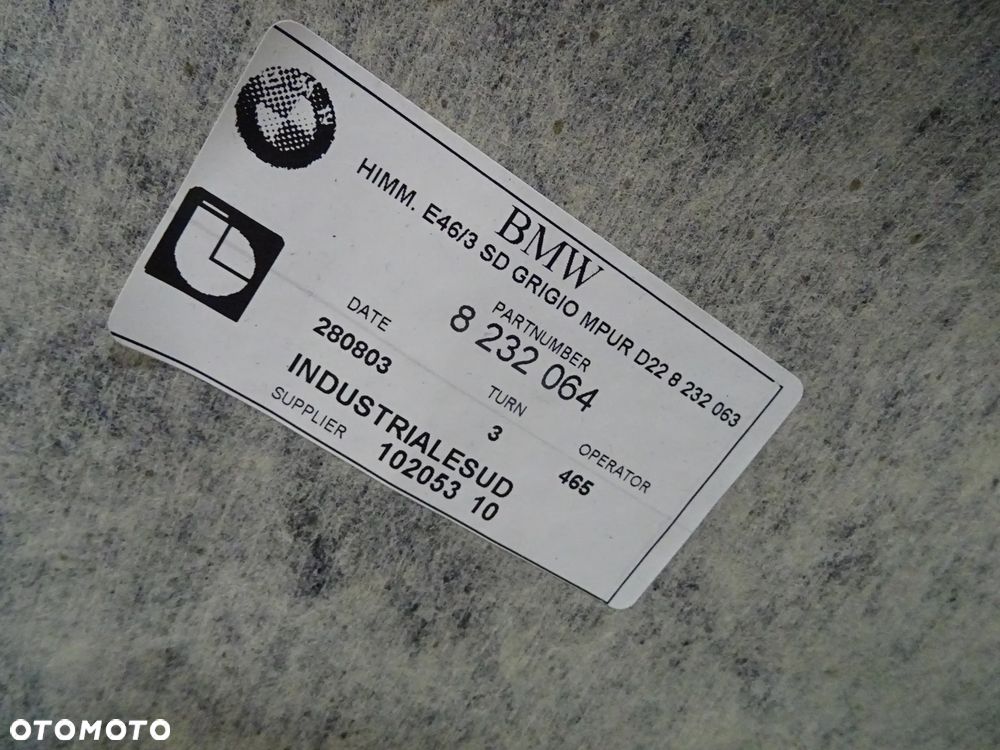 PODSUFITKA PODSUFITÓWKA BMW E46 KOMBI NR275 - 2
