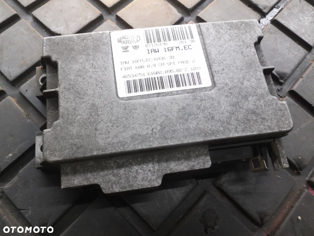 FIAT SEICENTO STEROWNIK SILNIKA 46555914 0,9 900 IAW16FM.EC POSIADAM 5 SZT - 7