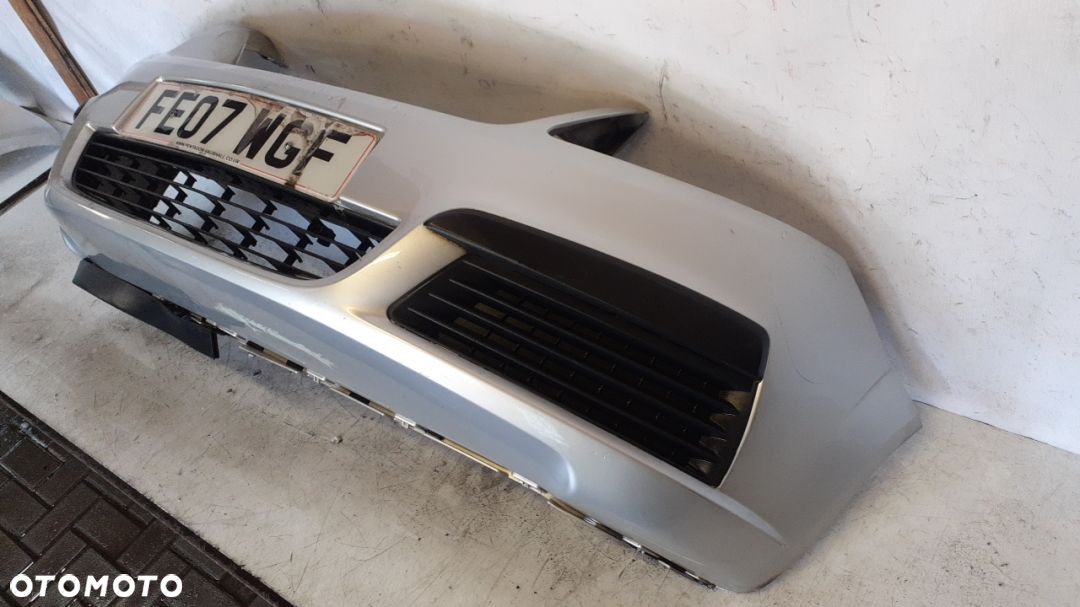 * ZDERZAK PRZÓD PRZEDNI OPEL ZAFIRA B 2 II Z157 SREBRNY - 3