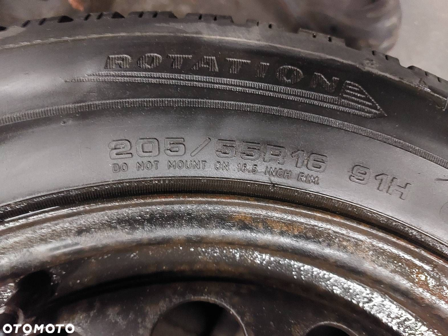 FELGI STALOWE 4 SZT 5x100 6,5Jx16 ET42 FI57,1 1J0601027L AUDI SKODA VW - 8