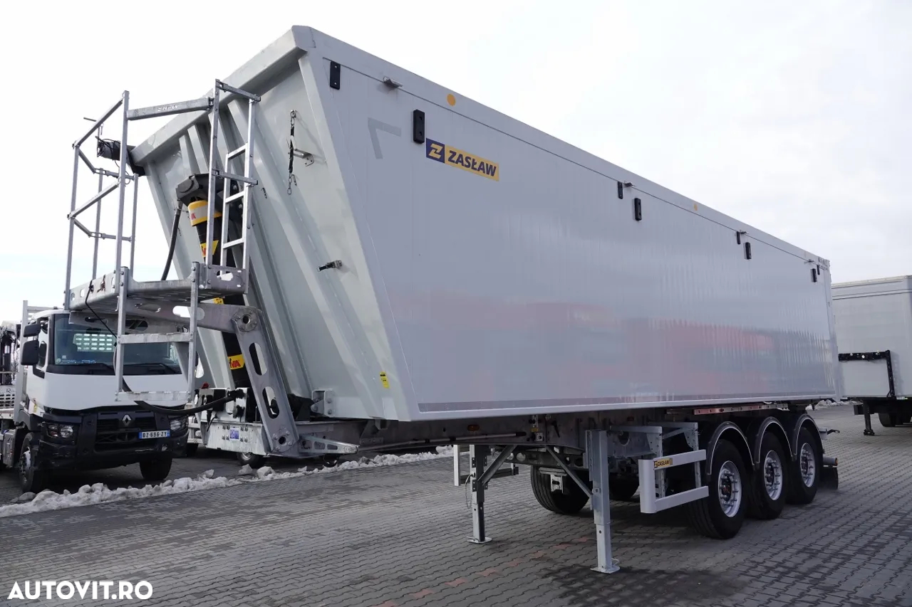 Zaslaw CAMION BASCULANTE / 46 mc / 2024 / UȘĂ clapete / AXIE RIDICABILĂ / AXI SAF - 4