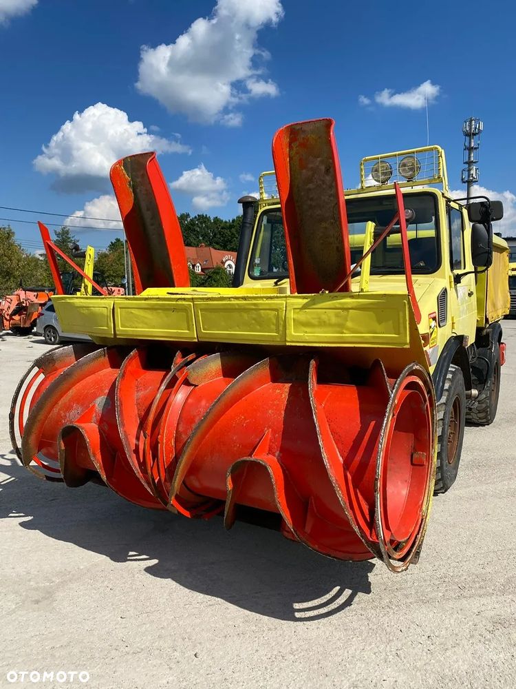 Unimog 1200 Odśnieżarka Wirnikowa / Wywrotka  / Akcja Zima - 14