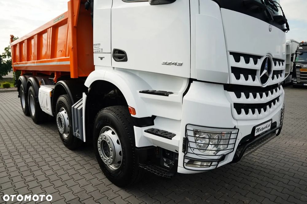 Mercedes-Benz AROCS 3243 / 8x4 / WYWROTKA 2 STRONNA / MEILLER / HYDROBURTA / BORDMATIC / AUTOMAT / EURO 6 - 18