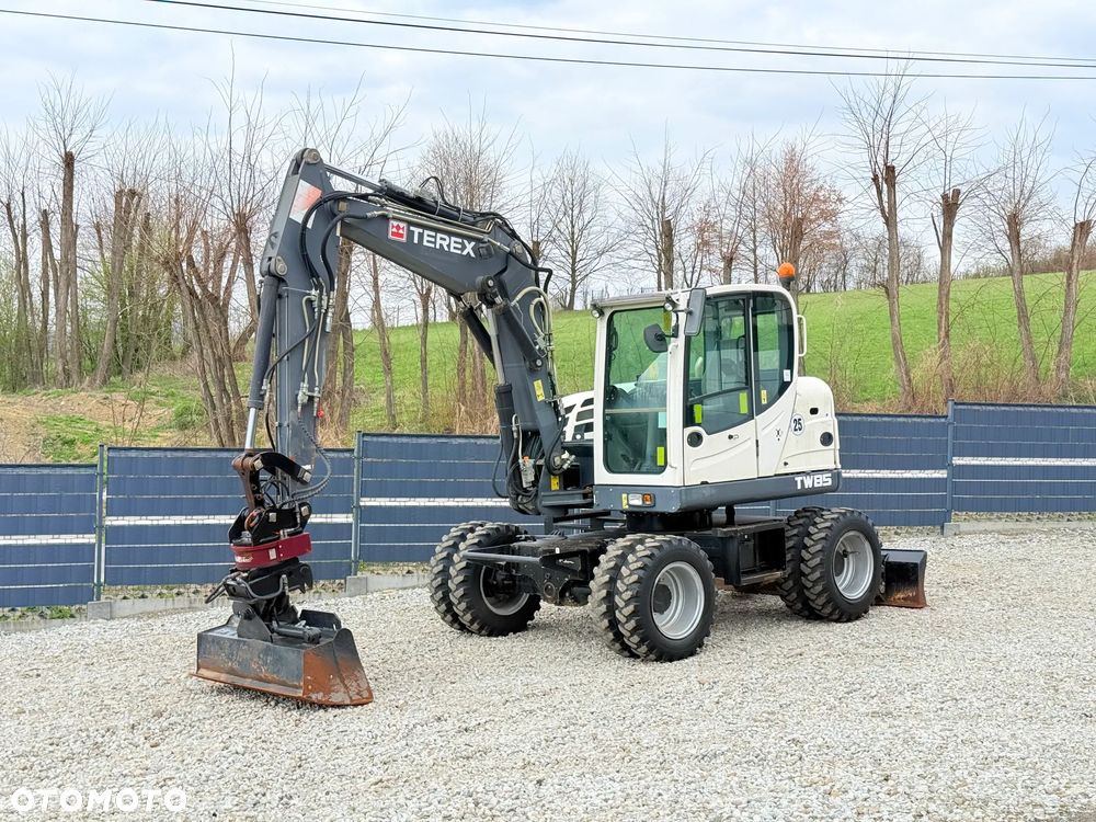Terex * Koparka Kołowa TEREX TW 85 * Sprowadzona * Rototilt * - 1