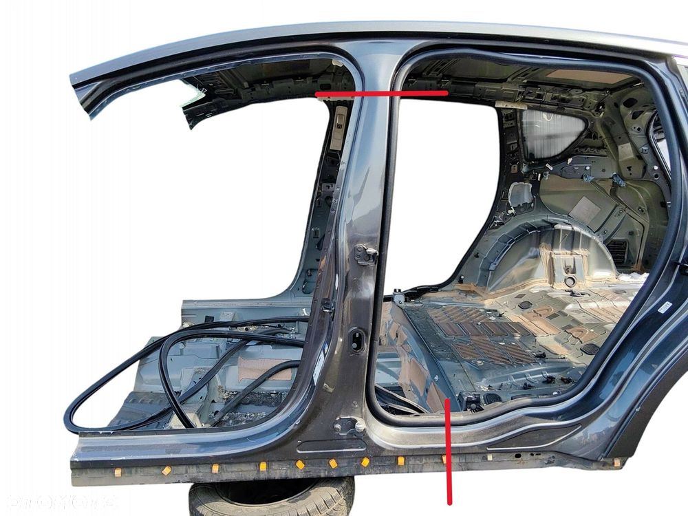PRÓG LEWY SŁUPEK B ŚRODKOWY FORD S-MAX MK2 LAK: UF (15-19) - 1