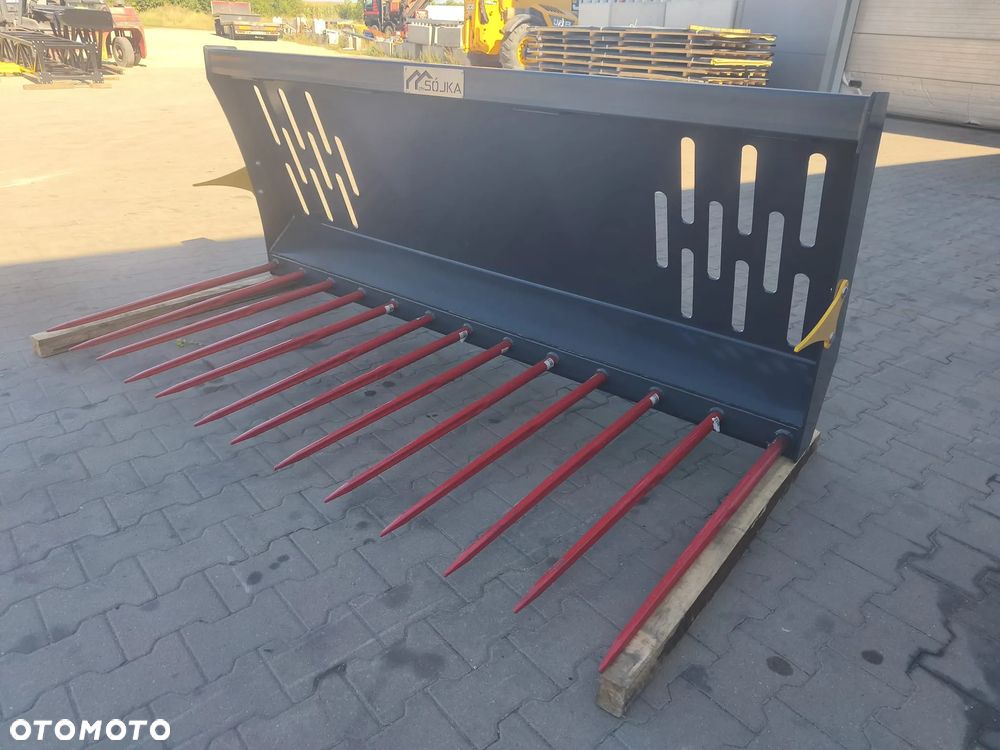 OKAZJA! RATY 0%! Widły do obornika 240 cm JCB, Manitou, Merlo, Kramer, John Deere, Schaffer - 6
