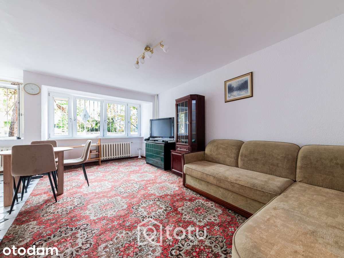 Kawalerka 38 m² | wysoki parter | Powiśle