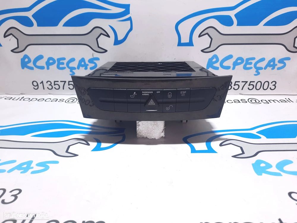 COMUTADOR CENTRAL COMANDOS 4 PISCAS ESP TRANCAR /DESTRANCAR PORTAS MERCEDES CLASS E W211 A2116800552 - 1