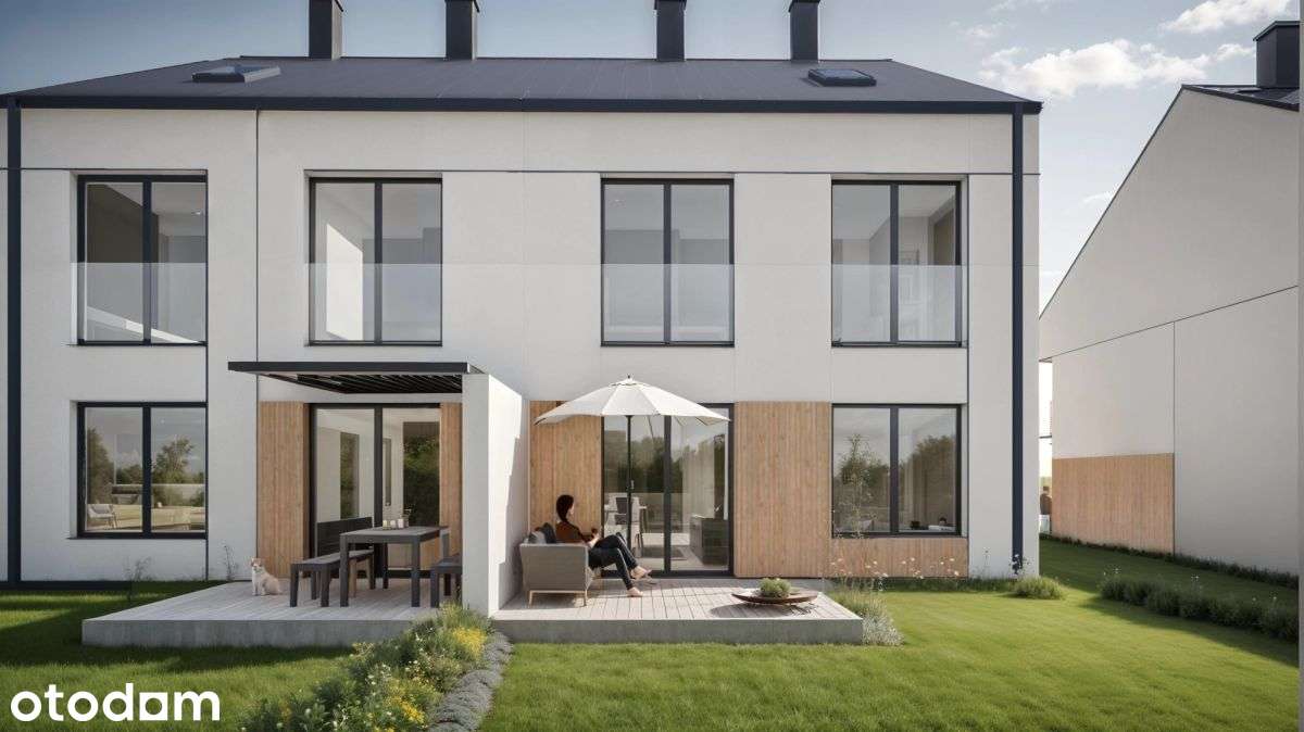 4 Pokoje - 106,30m2 z Poddaszem + Ogród 70m2