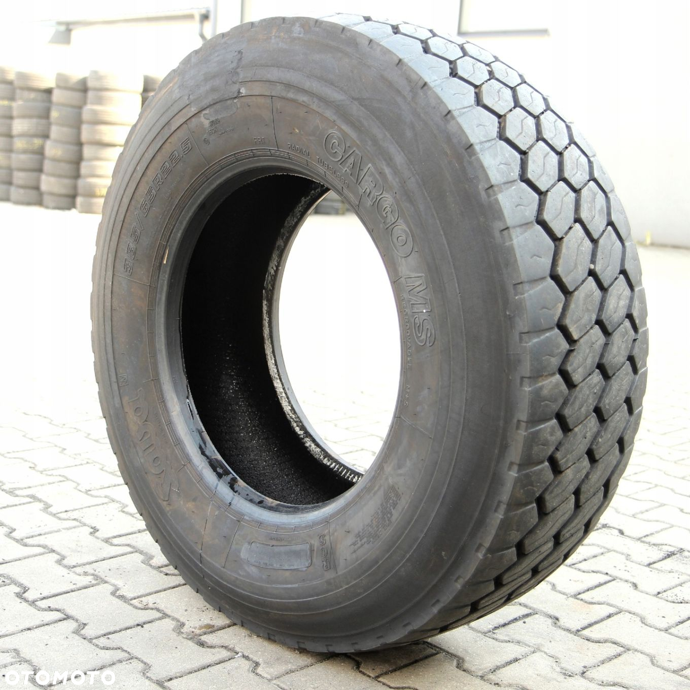 385/65R22,5 SAVA CARGO MS OPONA NACZEPA BUDOWLANA OK. 13,82mm T5122 - 5