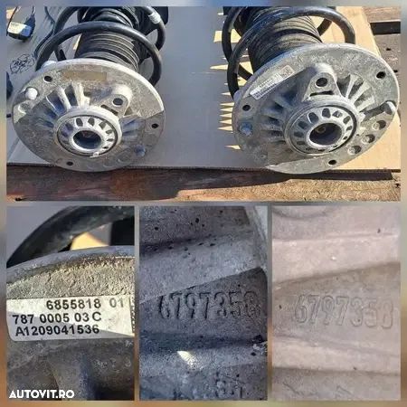 Amortizor stanga fata bmw Arc elicoidal amortizor Flansa amortizor Cablu adaptor amortizor BMW F22 F30+LCI - 2