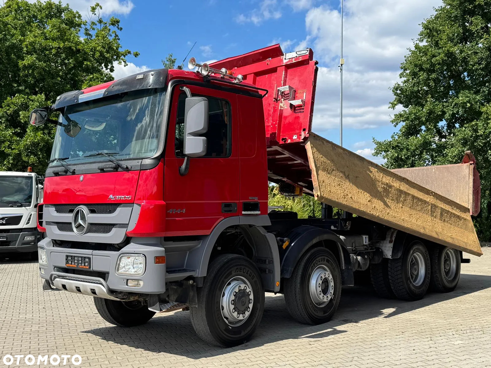 Mercedes-Benz ACTROS 4144 8x6 EURO5 WYWROTKA TRÓJSTRONNA Z BORDMATIKIEM - 8