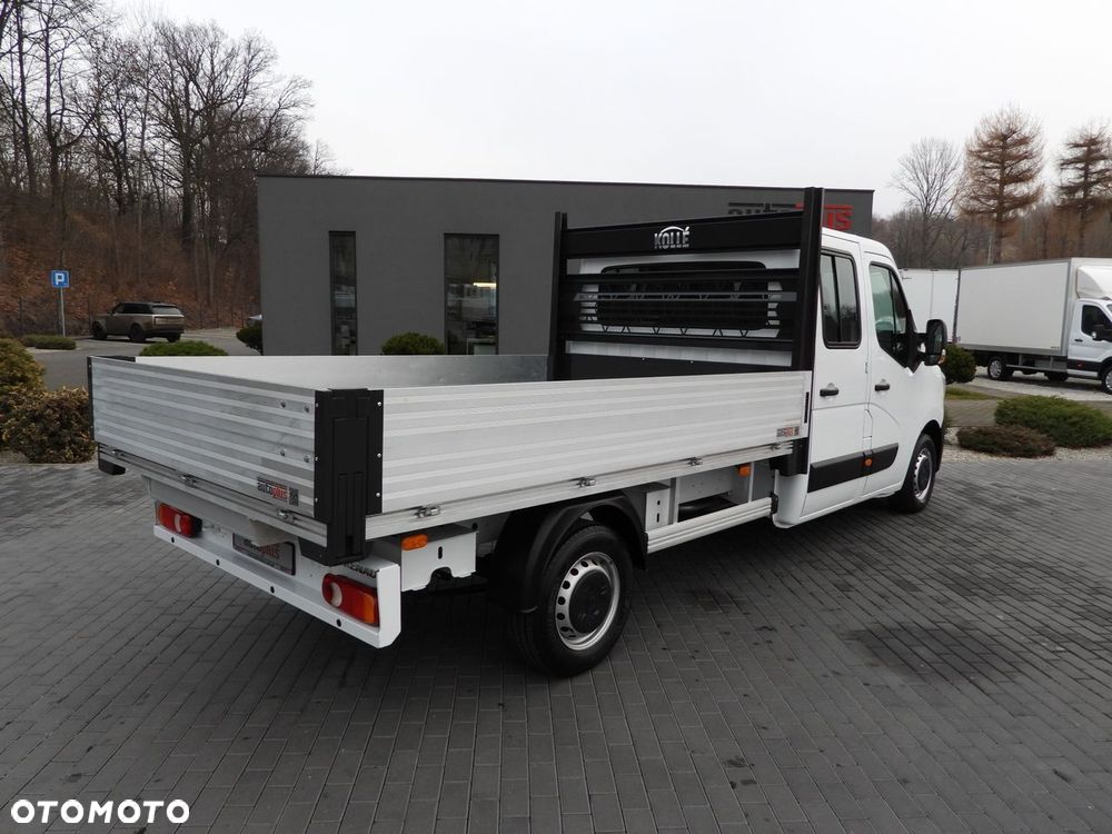 Renault MASTER SKRZYNIA PODWÓJNA KABINA DOKA 7 MIEJSC TEMPOMAT NAWIGACJA LEDY KLIMATYZACJA  135KM - 4