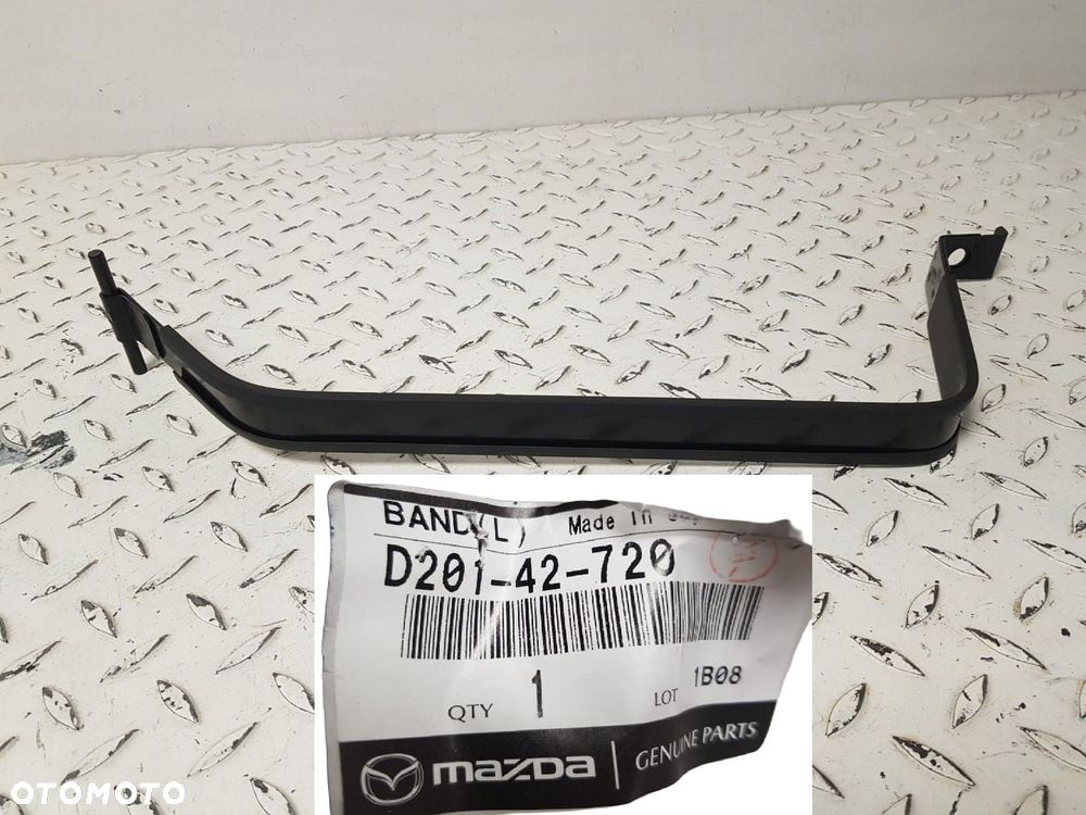NOWY ORYGINALNY UCHWYT TASMA MONTAŻOWA MOCOWANIE ZBIORNIKA PALIWA MAZDA DEMIO II 2 00-07 d201-42-720 - 1