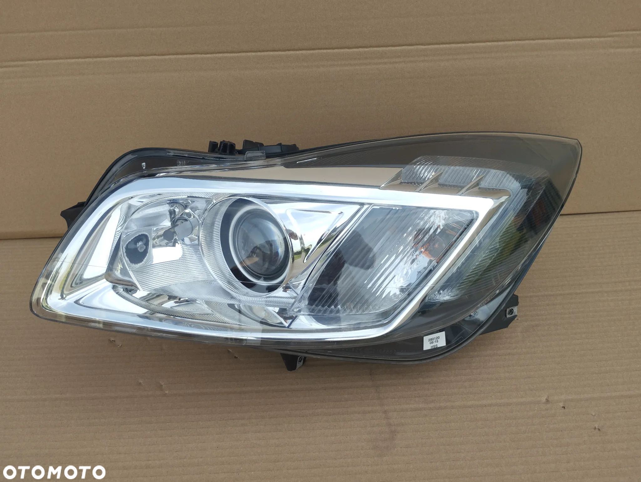 Opel Insignia A 08-13r lampa lewa + prawa komplet przód przednia Bi-Xenon Skrętny Xenon - 7