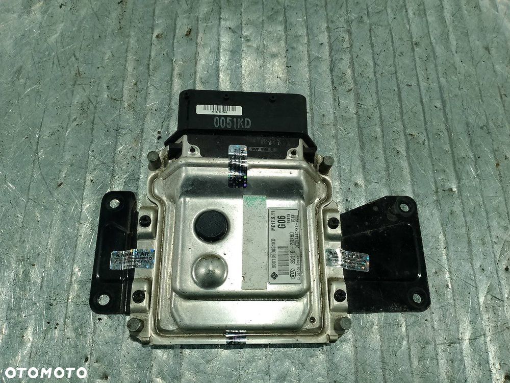 KOMPUTER, STEROWNIK KIA CEE'D I 39119-2B260 1.4 16V - 1