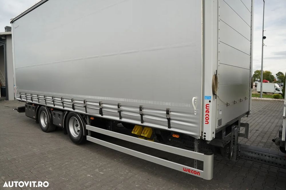 DAF XF 480 / COMBINAȚIE TANDEM / 120 M3 / PUNTE RELAXABILĂ / I-PARK COOL / WECON / SAF / ȘINE BOGIE / CONTRACT POST-SERVICE - 16