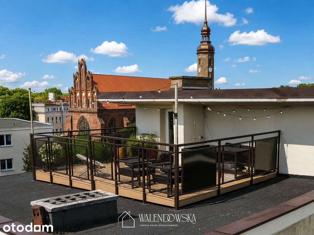 3 pokojowe mieszkanie, centrum, taras