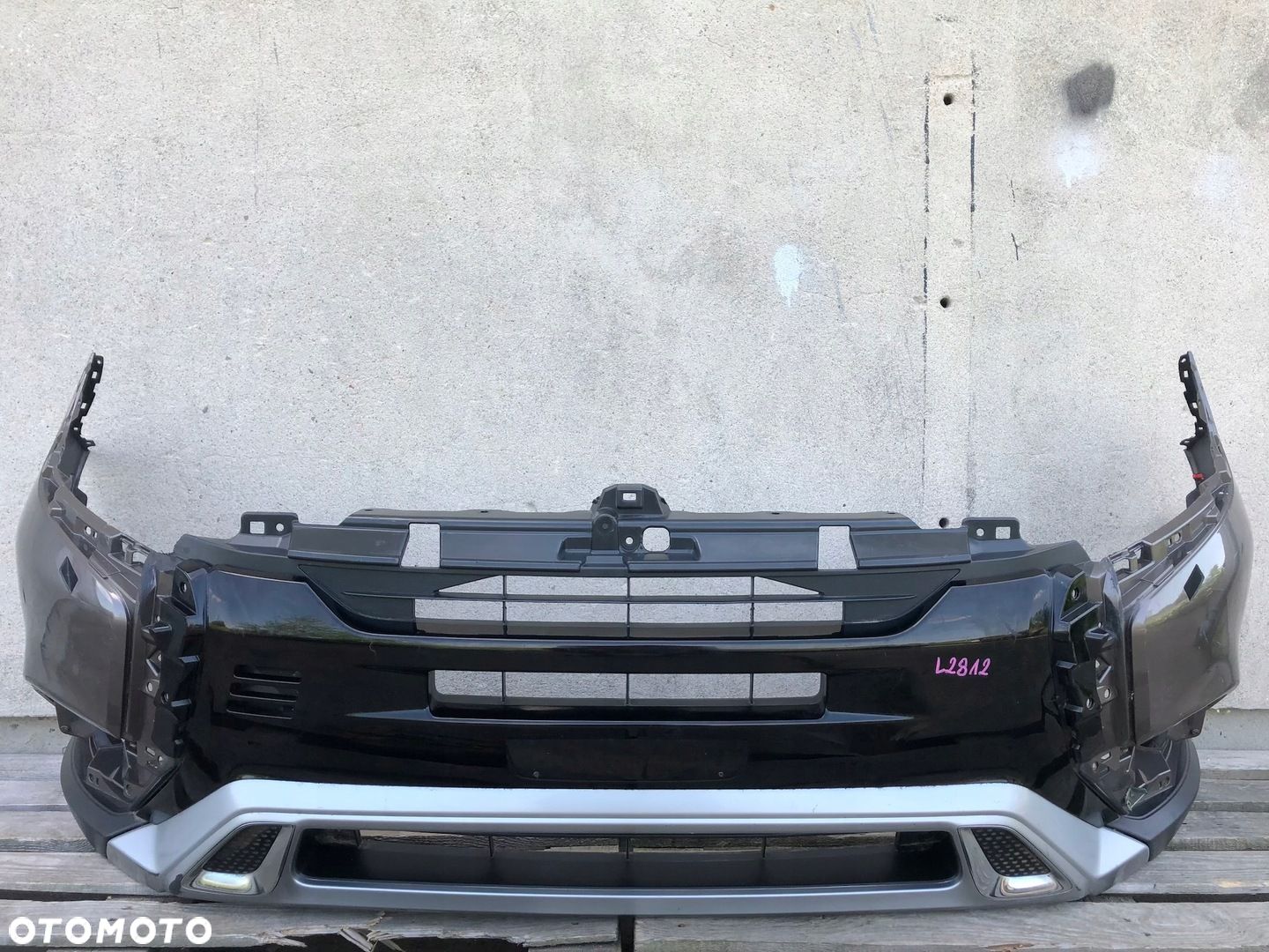ZDERZAK PRZÓD PRZEDNI MITSUBISHI OUTLANDER III LIFT 2015-  BLENDA SPOILER - 1