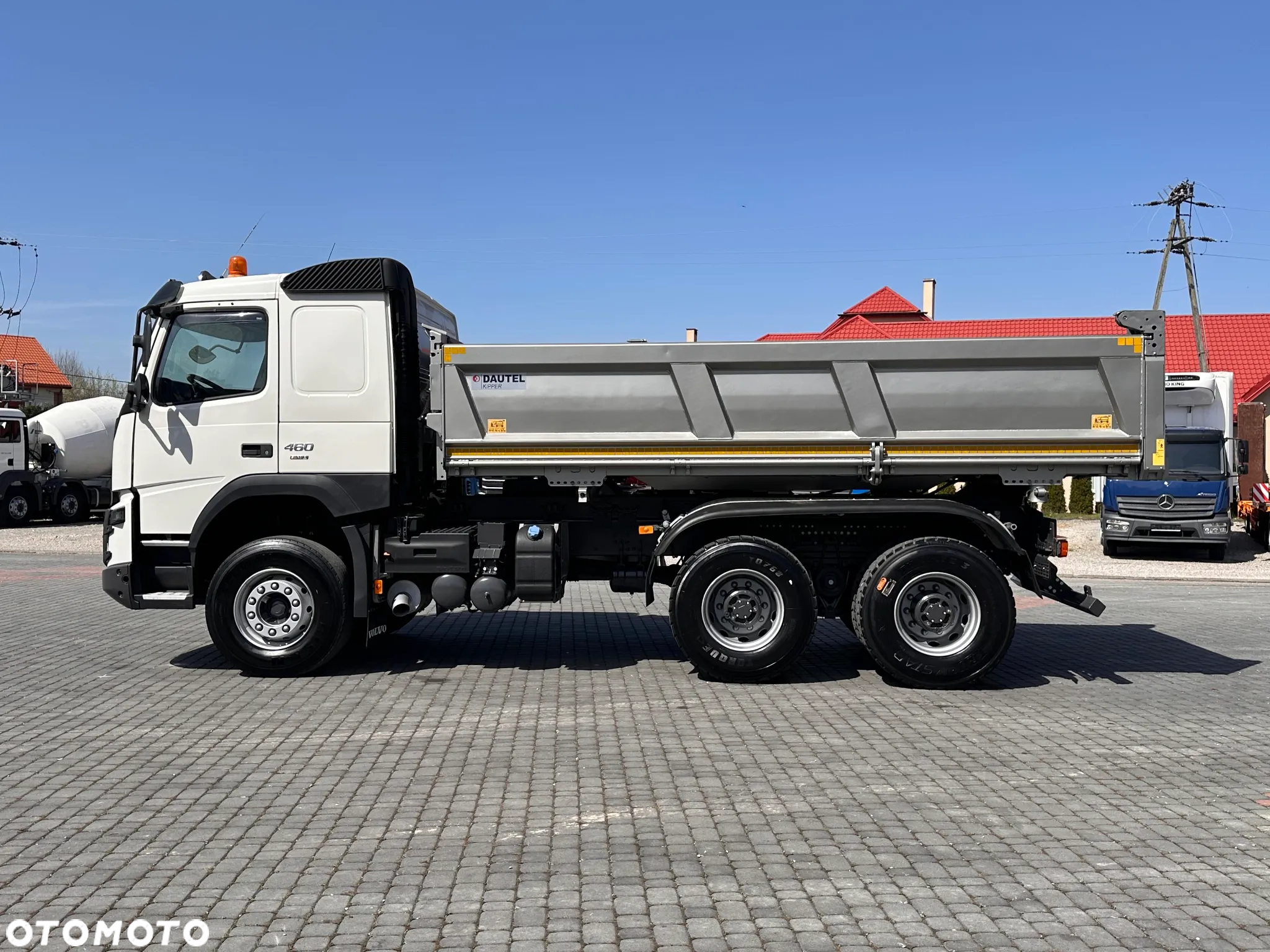 Volvo FMX 460  6x4 WYWROTKA 3 STR DAUTEL KIPPER BORDMATIC - 7
