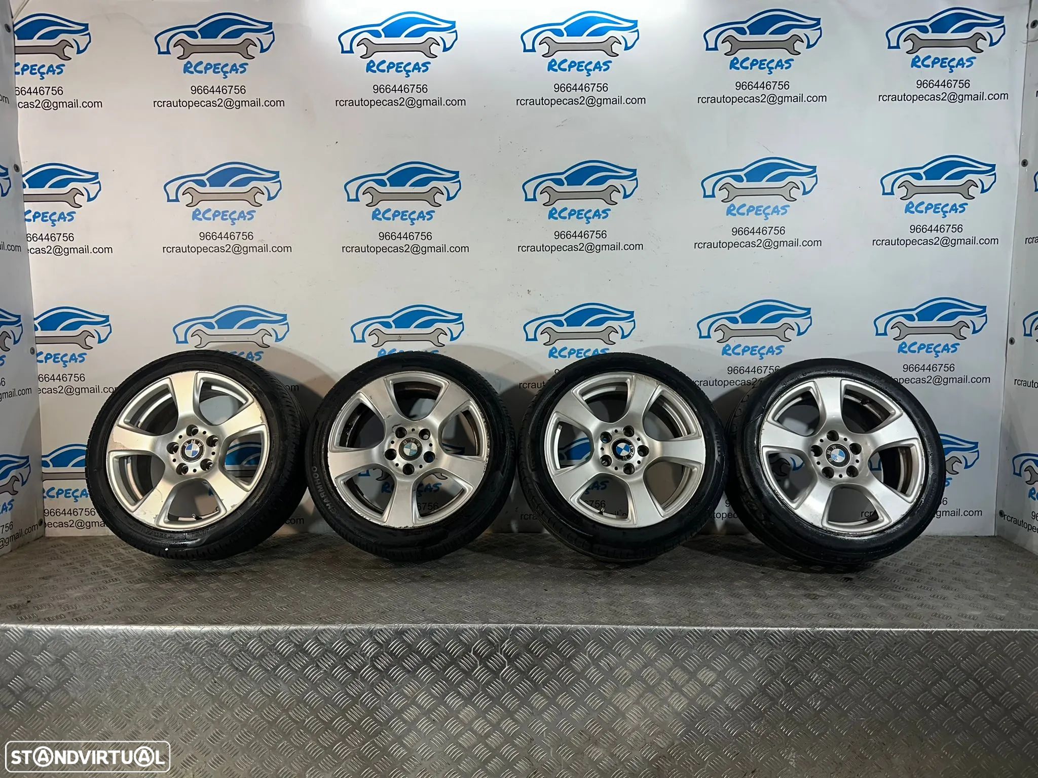 .Conjunto Jantes 17 Originais Style 157 BMW 5x120 8J ET34 6770239 - 1