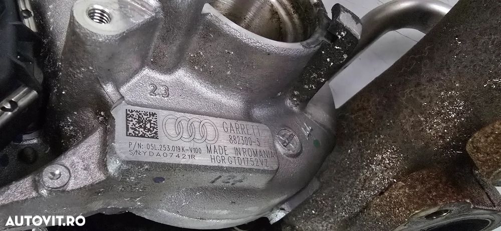 Turbo Turbina Audi A6 C8 A7 A5 A4 Q5 2.0 Tdi Motor DTP Cod 05L253019K 116.000Km Video - 7