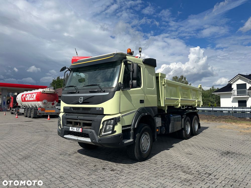 Volvo FMX 500 6x6 manual bordmatic hydroburta wywrotka - 9