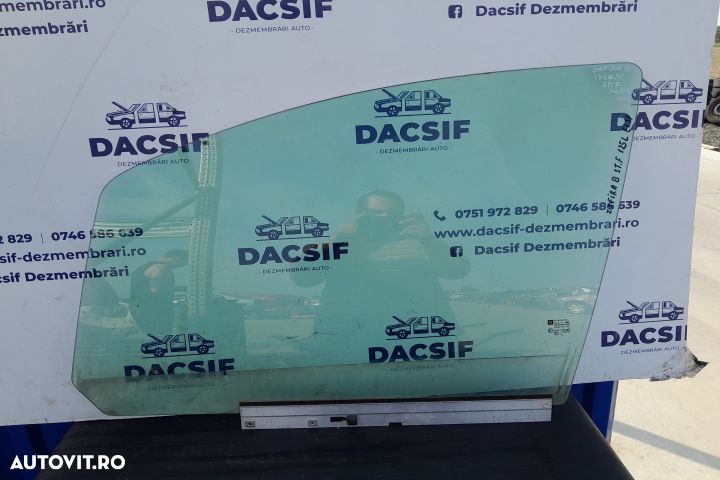Geam usa fata stanga 43R-0001582 43R-0001582 Opel Zafira B [2005 - 20 - 1