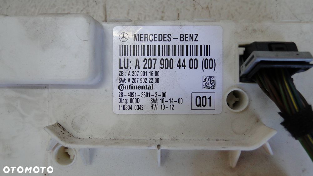 MERCEDES E-KLASA W212 W207 MODUŁ STEROWNIK SAM A2079004400 - 2