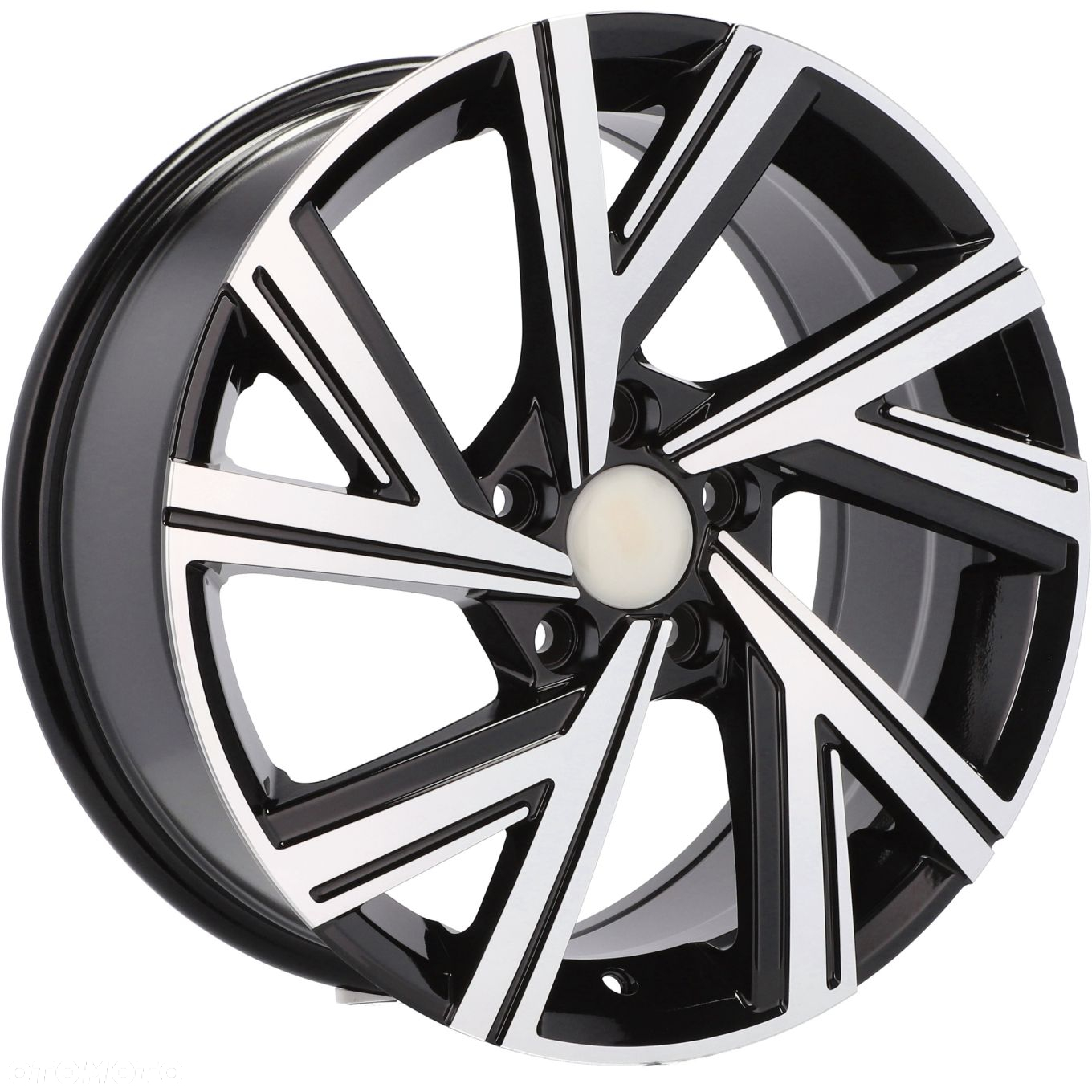 4x Felgi 17 m.in. do VW Polo IV V VI T-Cross Golf III FOX SKODA Scala Fabia Rapid - B5805 - 2
