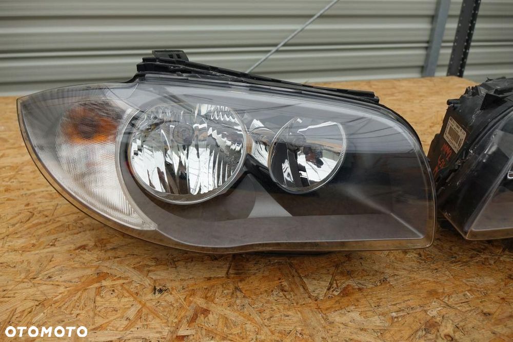 REFLEKTOR 2 LAMPY PRZÓD LEWA PRAWA EUROPA BMW E87 LIFT 7249650 - 4