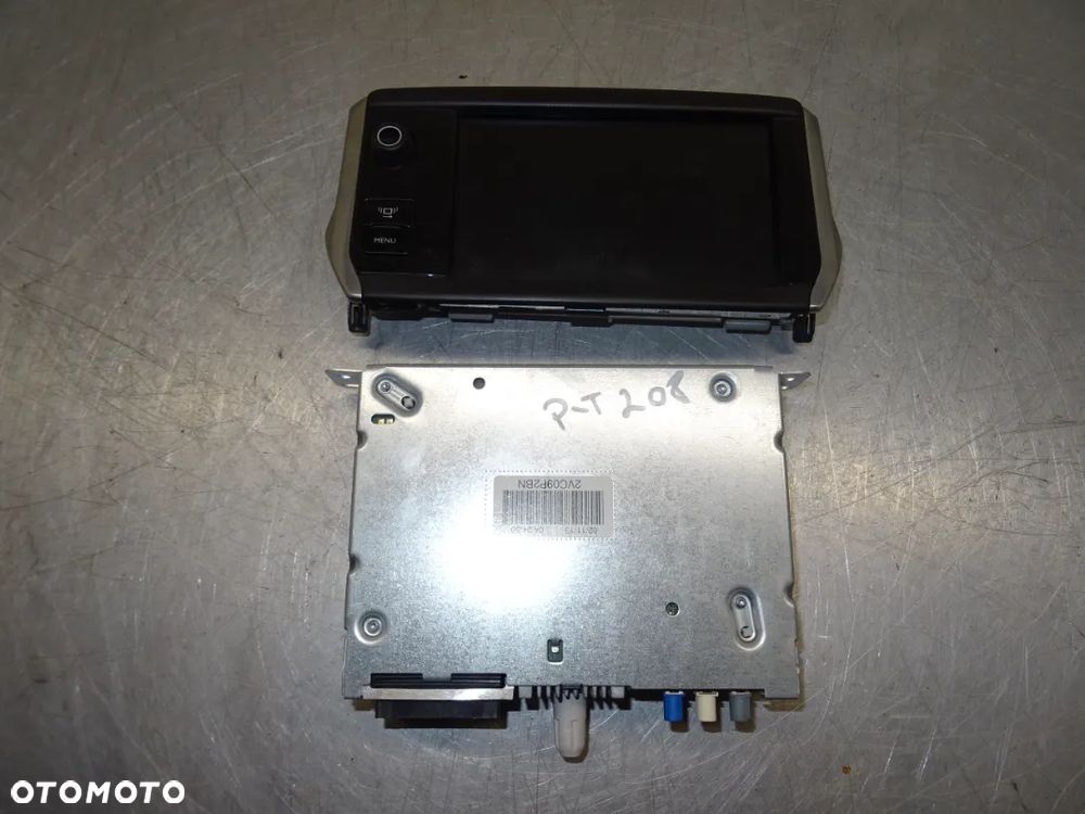 PEUGEOT 208 I 12-15 1.2B RADIO NAWIGACJA WYŚWIETLACZ 9806730080 A2C35035800 - 1