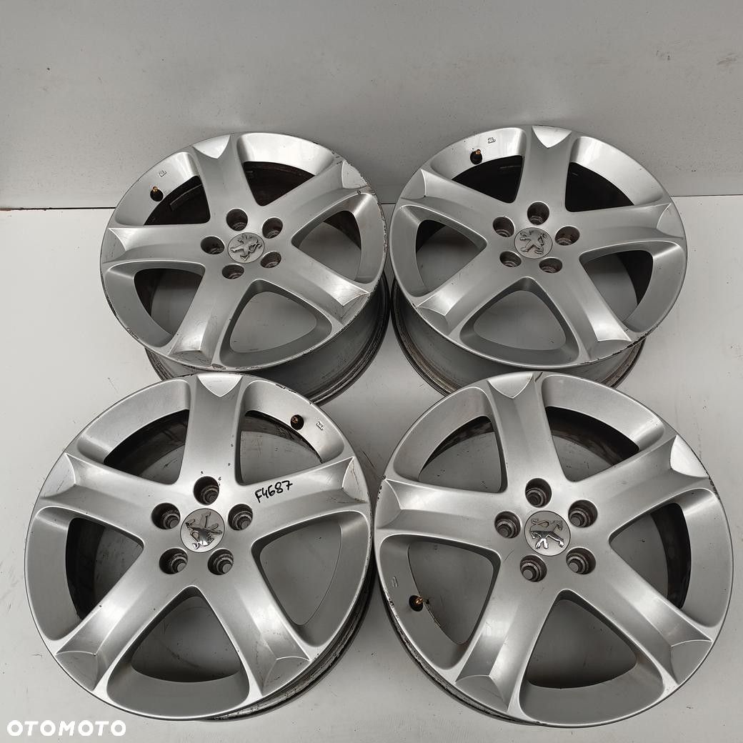 Alufelgi 5x108 17 Peugeot 308 508 407 4szt (F4687) - 1