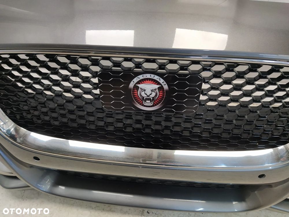 JAGUAR XF X260 ZDERZAK PRZÓD PRZEDNI KOMPLETNY 4XPDC SPRYSKIWACZE GRILL ATRAPA CHŁODNICY ZNACZEK POD RADAR WIĄZKA ORYGINAŁ - 8