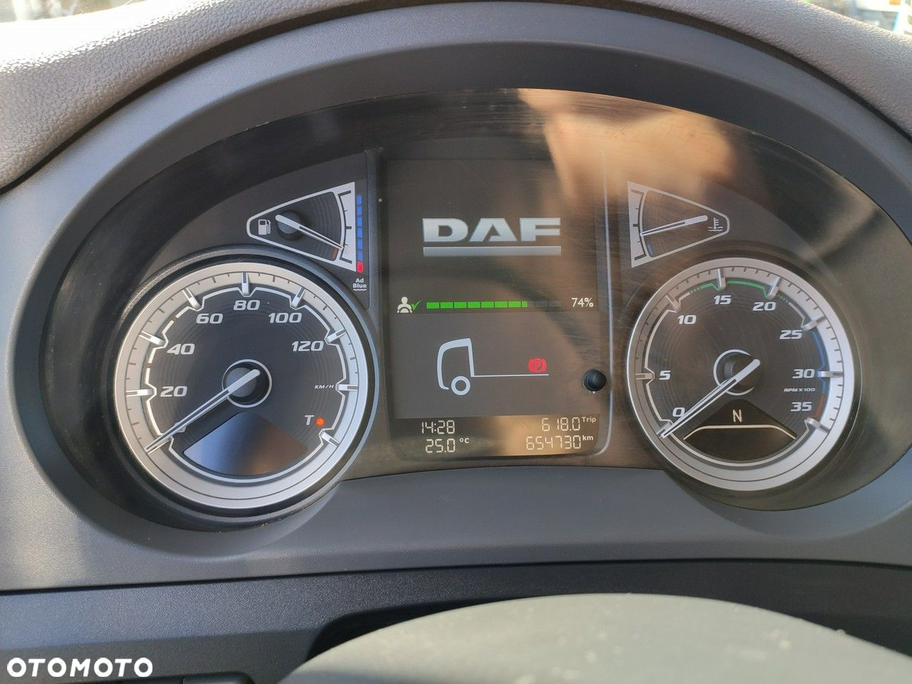 DAF CF 290 E6 Firana Tył Drzwi Dach Podnoszony / Zsuwany Długi 9.30m - 31