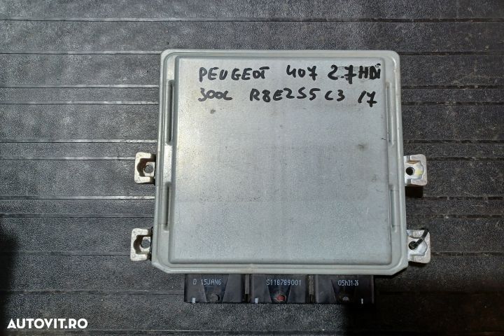 Calculator motor ECU 5WS40379A-T - 2.7 HDI 5WS40379A-T - 2.7 HDI Peug - 2