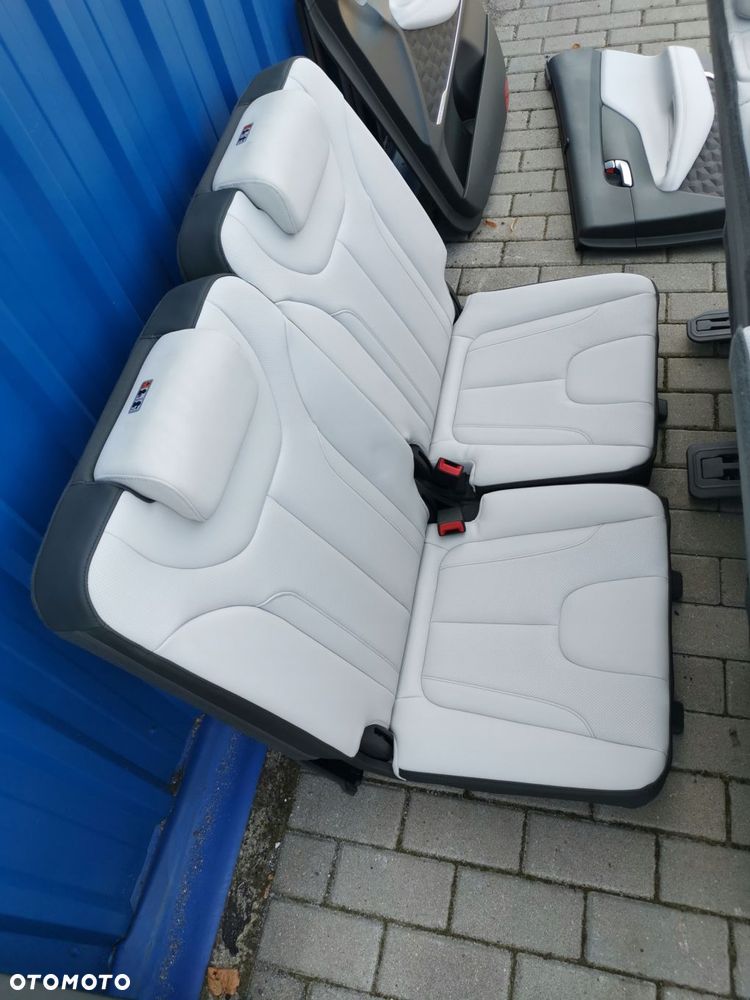 HYUNDAI SANTA FE IV LIFT KOMPLET FOTELI SKORA FOTELE KANAPA BOCZKI 7 OSÓB - 7