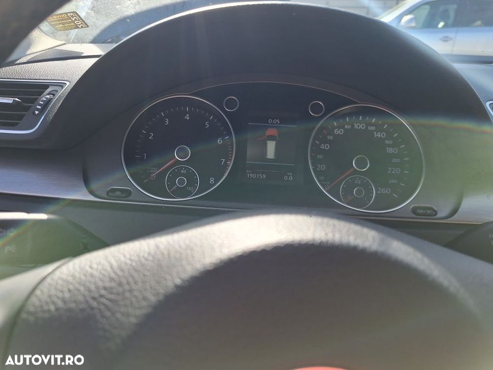 Ceasuri bord VW Passat B7 CC colorate benzinal - 3