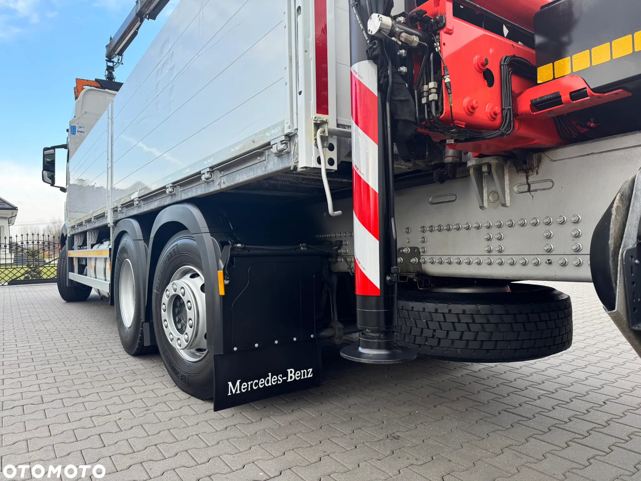 Mercedes-Benz Actros 2545 6x2 HDS Palfinger 21001L, OŚ SKRĘTNA, SUPER STAN !!! - 10