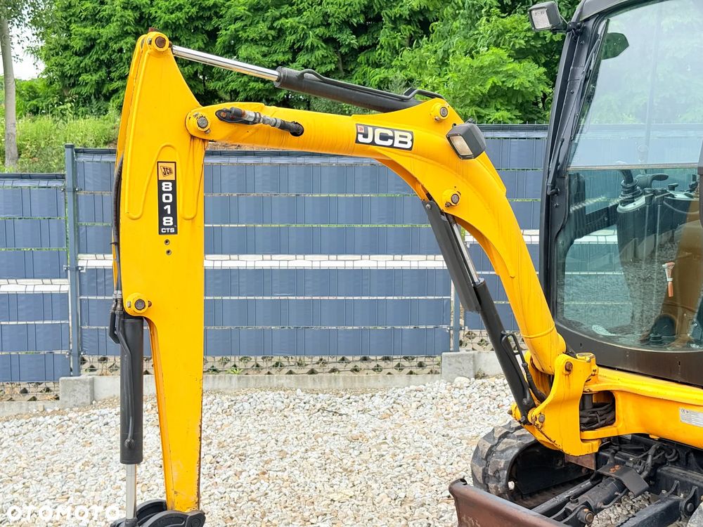 JCB MINIKOPARKA JCB 8018 3 Łyżki Stan IDEALNY - 5