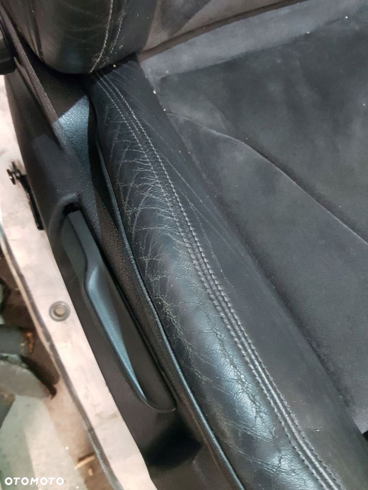 fotele kanapa komplet audi a4 b8 07- alcantara elektyczne eur - 7