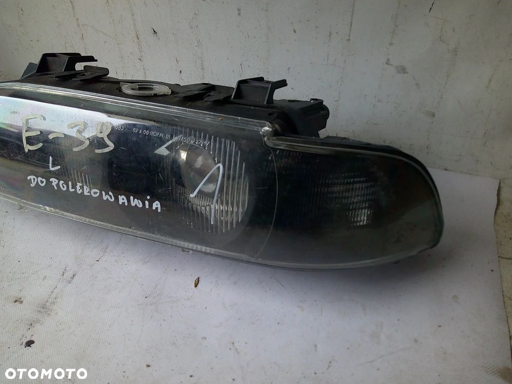 bmw 5 e39 lampa przód lewa przednia ciemna - 4