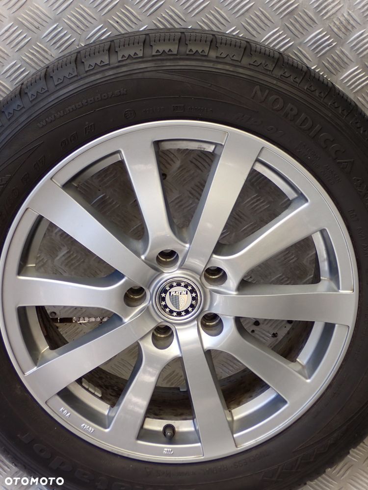 KOŁA FELGI ALUMINIOWE NISSAN QASHQAI  7JX17  ET 40  5X114,3  RP4-7017  OPONY GRATIS - 8