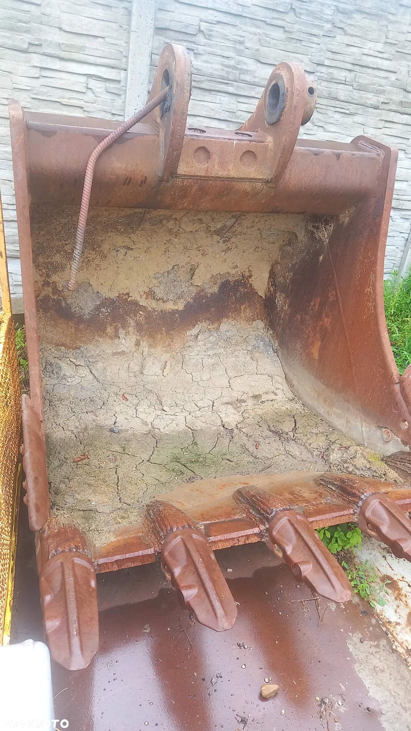 Łyżka skalna 2m3 komatsu pc 350 360 masywna oryginalna od producenta - 3