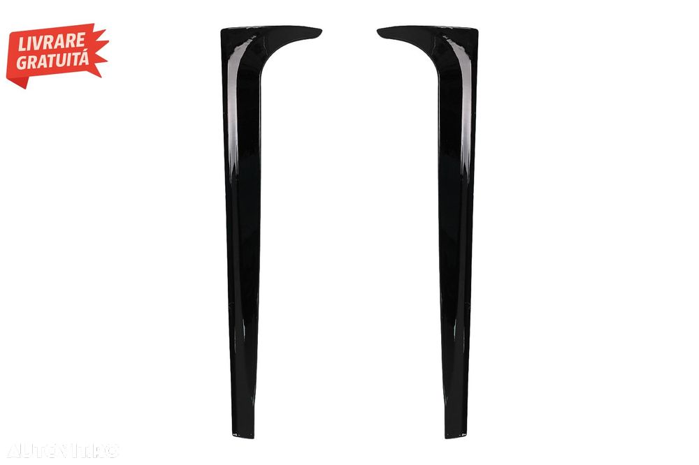Eleron Luneta Prelungiri Laterale VW Polo AW MK6 (2018-up) Piano Black- livrare gratuita - 2
