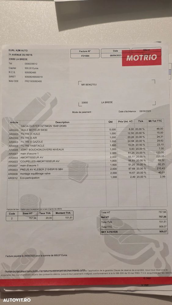 Dacia Duster 1.5 dCi 4x2 Prestige - 29