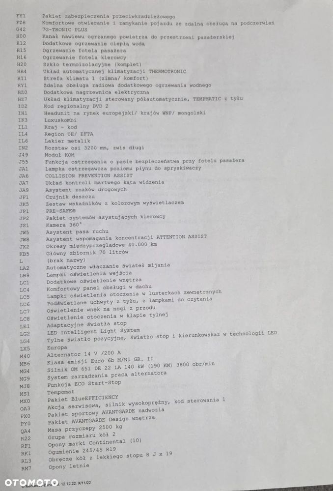 Mercedes-Benz Klasa V 250 BlueTEC lang 7G-TRONIC Edition 1 - 29