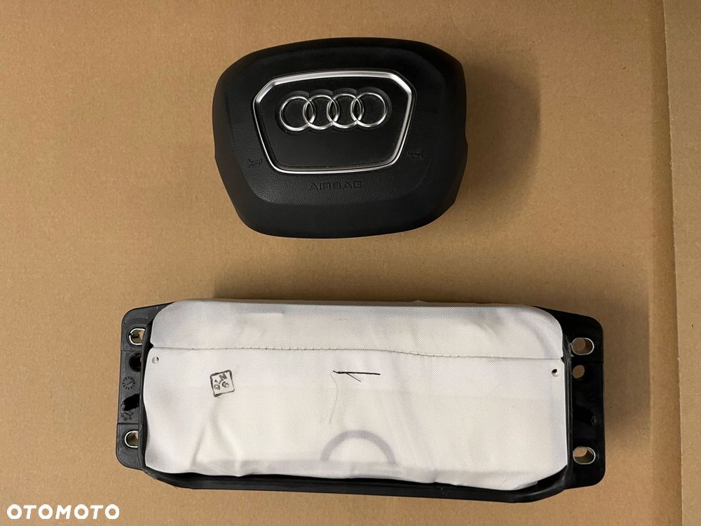 konsola audi q7 4m0 soul komplet deska rozdzielcza audi q7 ii oryginaŁ - 7