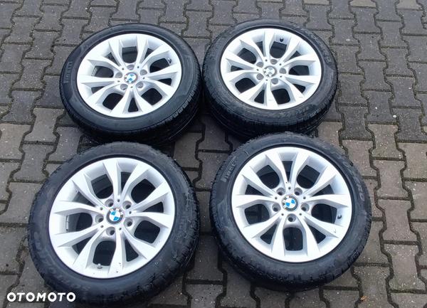 KOLA ALUSY ALUFELGI 225/55 R17 5x120 7,5x17 ET34 BMW CZUJNIKI CISNIENIA OPON