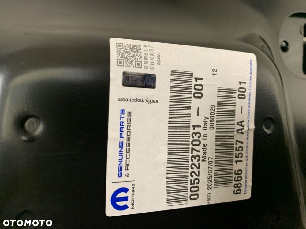 NOWE ORYGINALNE DRZWI PRAWY PRZÓD PRAWE PRZEDNIE FIAT 500E ELEKTRYK 20-26 68661557AA - 7